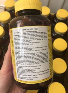 In tem nhãn phụ cho sản phẩm đảm bảo an toàn