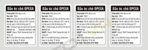 In tem phụ sản phẩm đầy đủ thông tin và độ tin cậy