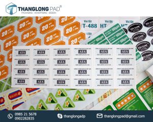 Dịch vụ in tem decal trong chất lượng cao